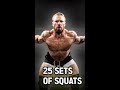 25 SETS OF SQUATS WORKOUT ✅ | SETH FEROCE