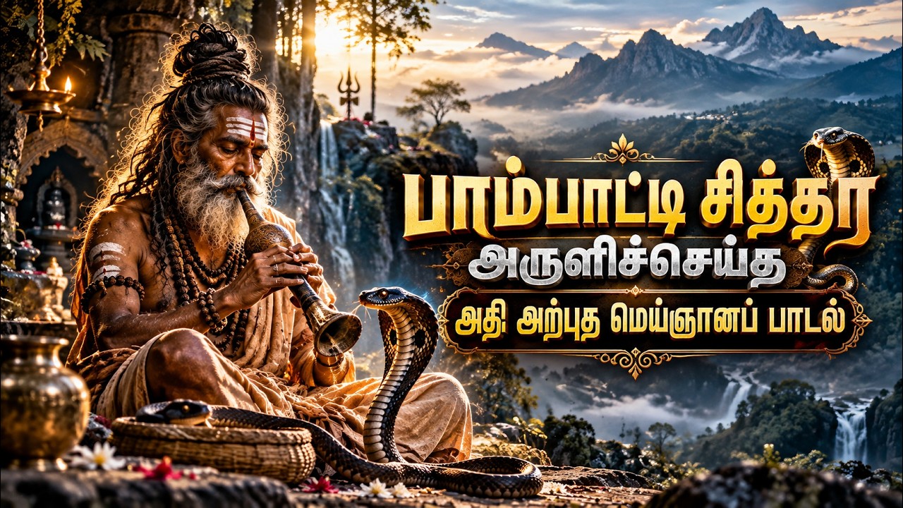Pambatti Siddhar Padalgal | பாம்பாட்டி சித்தர் அருளிய மெய்ஞானப் பாடல