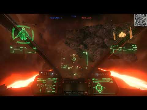 SC - 3.5.0-PTU.1479378 - Bug Report - Sabre - Fixed weapons no aiming at the reticle - Inside pipe