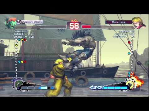 DiRtYsArU11 (Blanka) Vs cmpunk1113 (Ken) SSF4 AE Ranked Matches - PSN