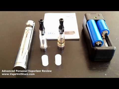 Advanced Personal Vaporizer Review: Variable Voltage / Wattage Mod (like Vamo, Joyetech eVic, etc.)
