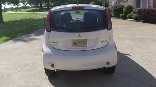 West TN 2014 Mitsubishi I Miev Elctric car white diamond for sale info www sunsetmotors com