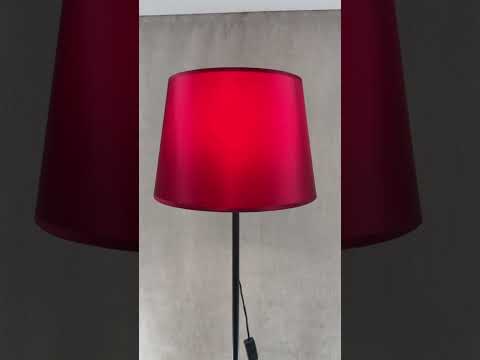 фото напольный светильник торшер 1062/1-черный+красный 0