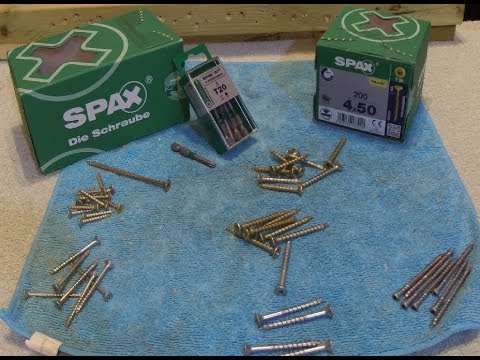 Spax Screws - Double Countersuck Woodscrew