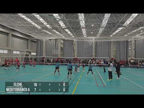 CV Elche vs CV Mediterraneo A - Fase Final Alevín FVBCV. 10/05/25