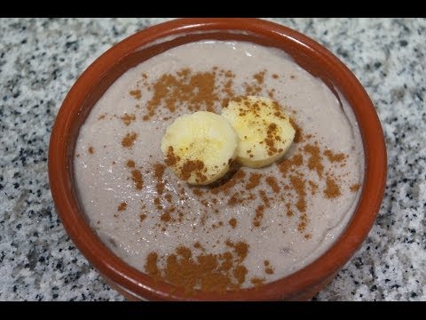 Crema de plátano | Postre fácil y rápido