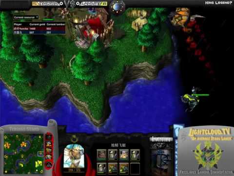 Yumiko (H) VS Lawliet (NE) - WC3 G1 - NWL King of Kings