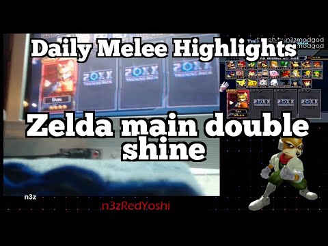 Daily Melee Highlights: Zelda main double shine