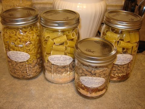 SHTF Longterm Storage Food Meals in a Jar Part 1