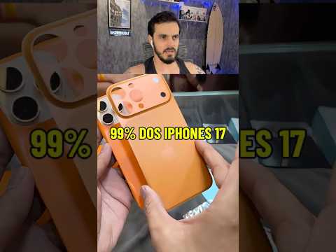 Entenda como tem tanta gente de Iphone 17 Pro Max 🤣