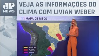 Outono terá frente fria e risco de temporal no Sul e Sudeste