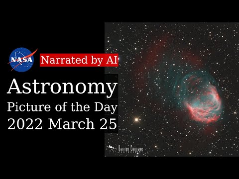 APOD: 2022-03-25 - The Medusa Nebula (Narrated by Brian)