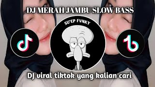 Download lagu DJ CINTA MERAH JAMBU SLOW BASS || DJ CINTAKU HANYA KAMU AHH CINTA MERAH JAMBU VIRAL TIKTOK 2025‼️ mp3