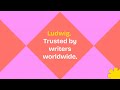 Every AI is different. Ludwig is built for writing.