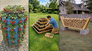 20+ Genius Backyard DIY Projects That Will Transform Your Garden: Easy Garden DIY Projects