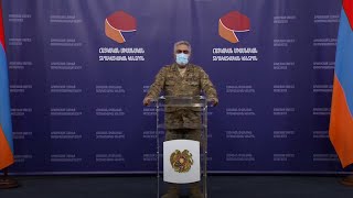 Брифинг представителя МО РА Арцруна Ованнисяна