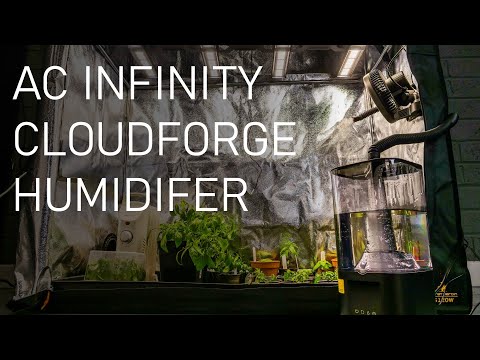 AC infinity Controller & Cloudforge Humidifier review