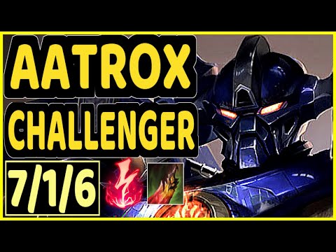 ENVY (AATROX) - 7/1/6 KDA CHALLENGER GAMEPLAY - BR
