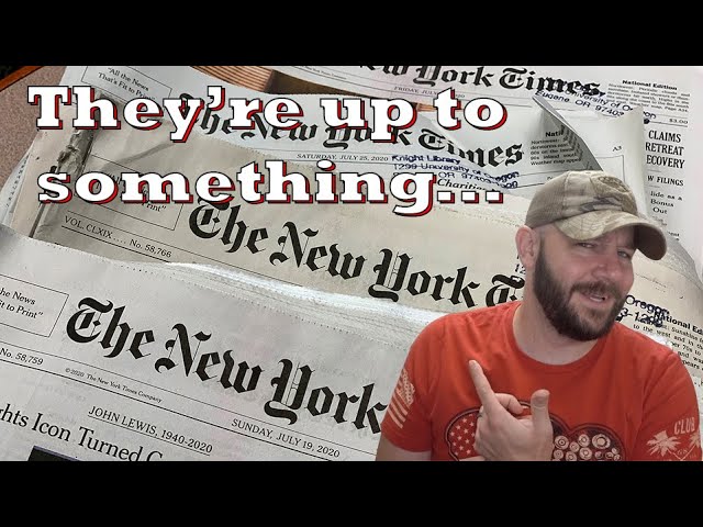 Why is NY Times saying the ATF is bad?… They're up to something...