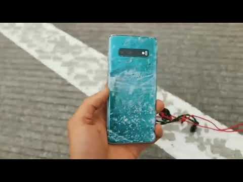 Samsung Galaxy S10 Drop Test from 1,000 Feet!