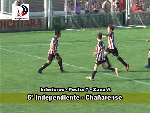 Fútbol Infantil: Independiente vs Chañarense / Fecha 7 / 1º rueda / Liga Interprovincial