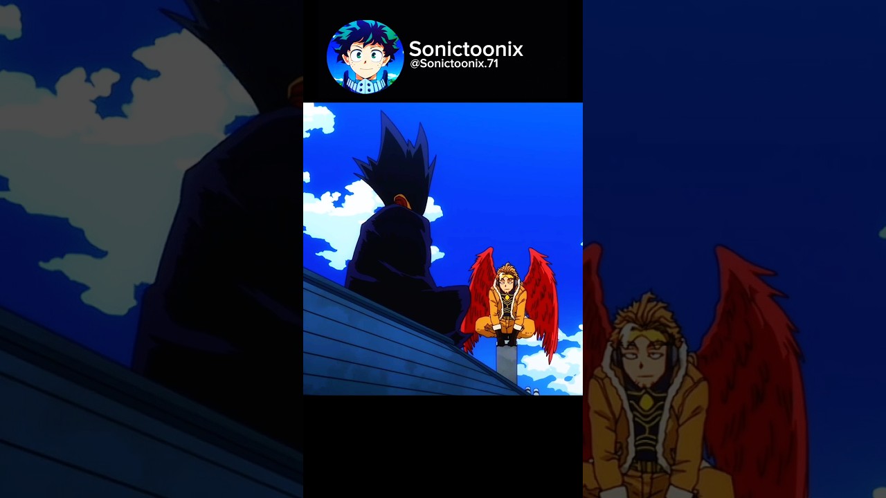 [AMV] Hawk's kept standing to protect Tokoyami ❤🥺 #myheroacademia #bnha #tokoyami #hawks #short