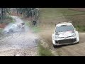 Sebastien Ogier Test WRC Rally Portugal 2025 CRASH TOP SPEED Mud Conditions Full HD