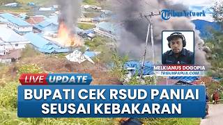 Kebakaran RSUD Paniai, Bupati Apresiasi Gerak Cepat Perawat Amankan Pasien Sebelum Api Merembet