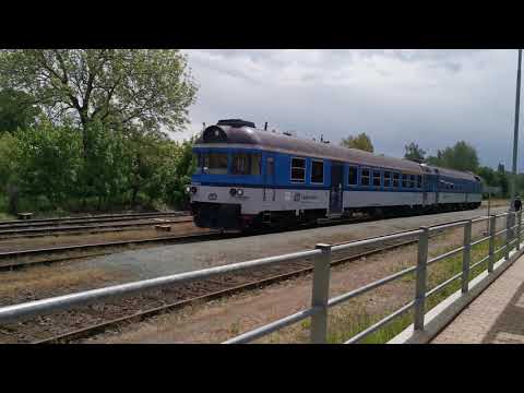 Odjezd Sp 1855 ze stanice Broumov