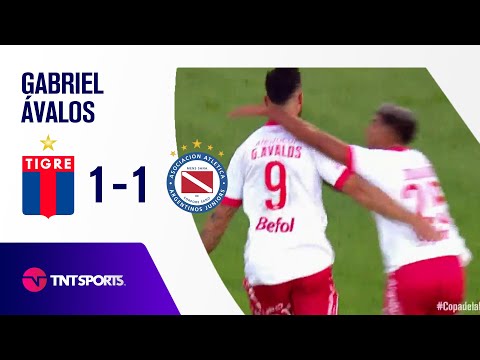 ¡GOLAZO AL ÁNGULO de Ávalos para el EMPATE AGÓNICO de Argentinos ante Tigre! ⚽🔥