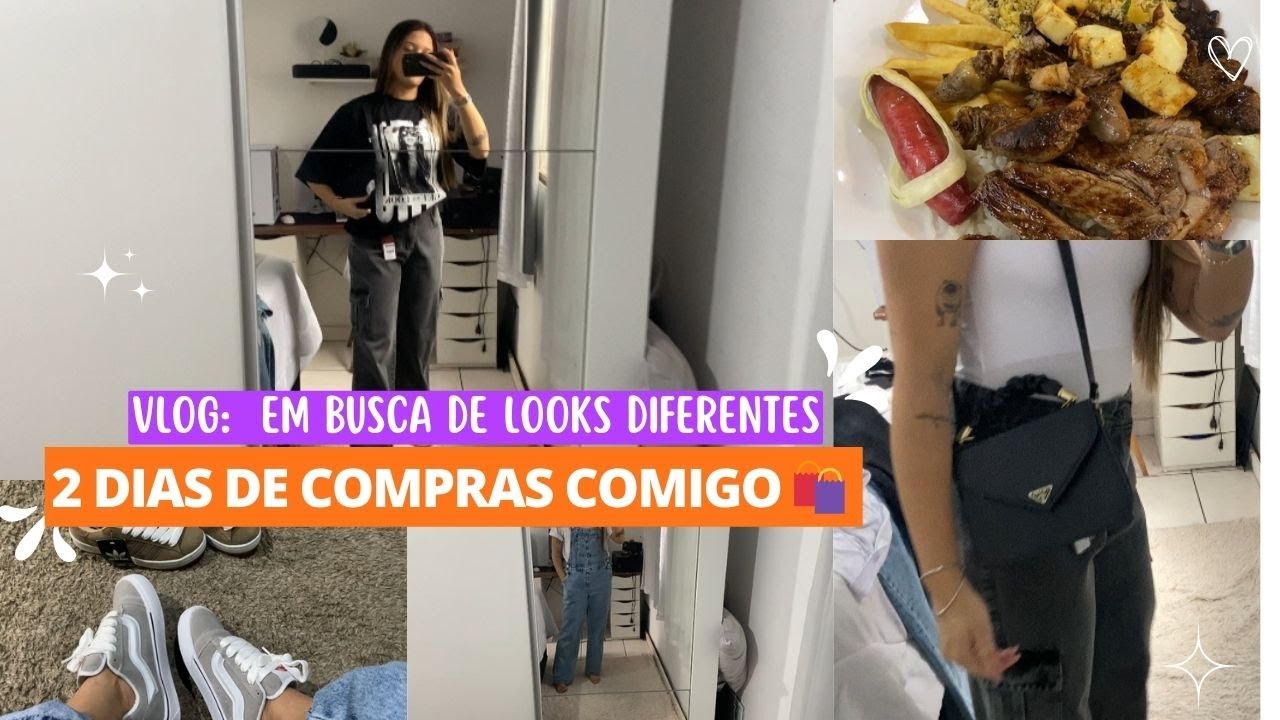 COMPRINHAS+ MONTEI VÁRIOS LOOKS