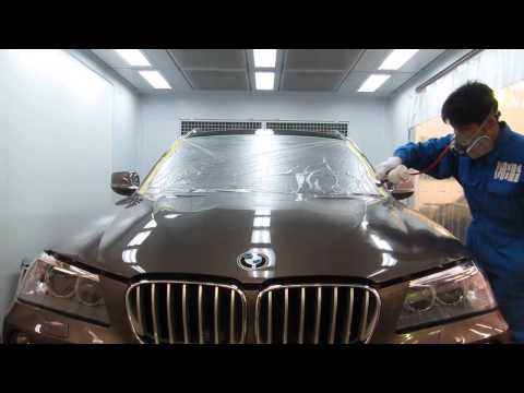 ทำสี พ่นสี เคลือบสี BMWX3
