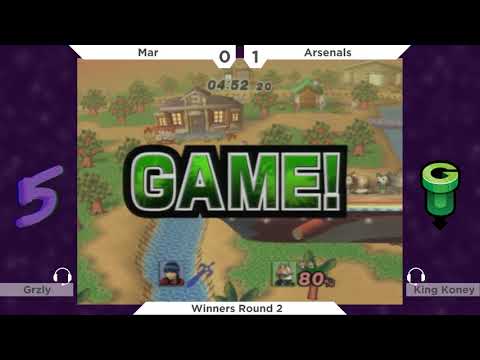 Blacklisted 5 Pools - PKK | Mar (Marth) vs TLOC | Arsenals (Fox)
