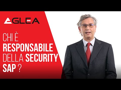 Chi è responsabile della Security SAP