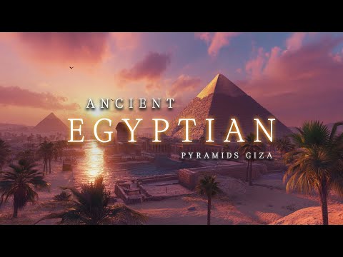 Pyramids Giza | Ancient Egyptian Ambient Music, Meditation Music -The Timeless Beauty of Giza