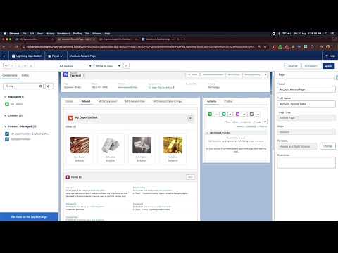 Salesforce My Opportunities Demo