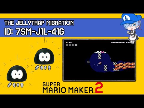 The Jellytrap Migration - Super Mario Maker 2 UNCLEARED Level Showcase