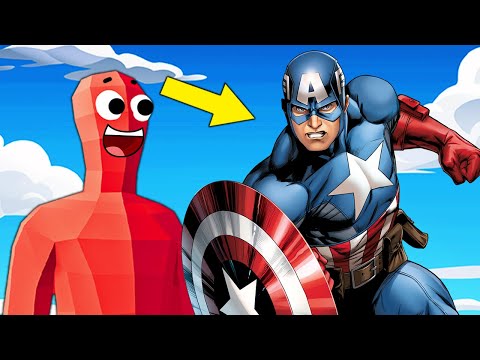 I UPGRADE This Wobbler Into CAPTAIN AMERICA! - TABS Unit Creator