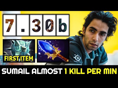SUMAIL Almost 1 Kill Per Minute with 7.30 Gleipnir Build Clinkz