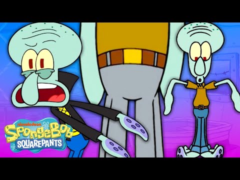 每次章魚哥真正穿上褲子的時候？| 海綿寶寶 (Every Time Squidward Actually Wore Pants ? | SpongeBob)