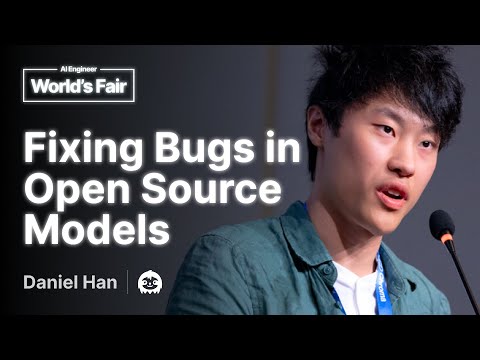 Fixing bugs in Gemma, Llama, & Phi 3: Daniel Han