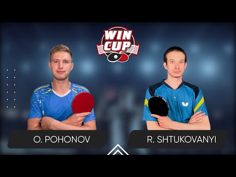 17:15 Oleksandr Pohonov - Roman Shtukovanyi West 4 WIN CUP 21.11.2023 | TABLE TENNIS WINCUP
