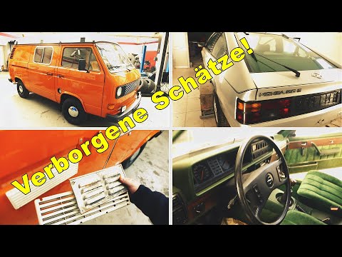 Der Traum retro Camper VW T3 und der Rentner Manta. Wo kann man so etwas Kaufen! | GM Service Nagel