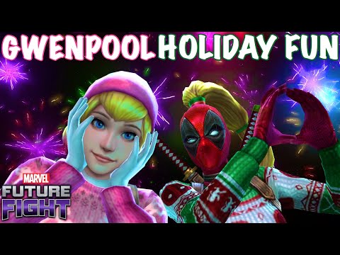 GWENPOOL’S HOLIDAY UNIFORM IS A WINNER!! 🤩🤩 | Marvel Future Fight