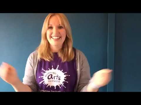 Accessible Arts & Media Online - Singing & Signing with Hannah - Session 12
