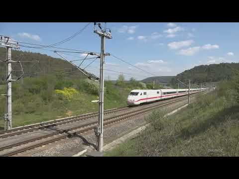 Trains at high speed around Europe, Fast Trains! Spain, France, Germany & Switzerland! (Correct Ver)