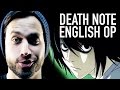 Death Note Opening 1, "The World" ENGLISH COVER ...