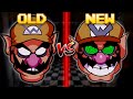 FNF Mario S Madness V2 Apparition Old Vs New Wario Head Song V1 Vs V2 Comparison