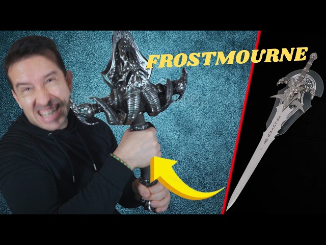 Vídeo relacionado con World of Warcraft Frostmourne Deluxe - Abrebotellas de espada con base para el hogar y la oficina, regalo y mercancía para aficionados y coleccionistas