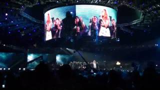 Yolanda Adams performing live in Cardiff - Earth Song - Michael forever tribute massive concert